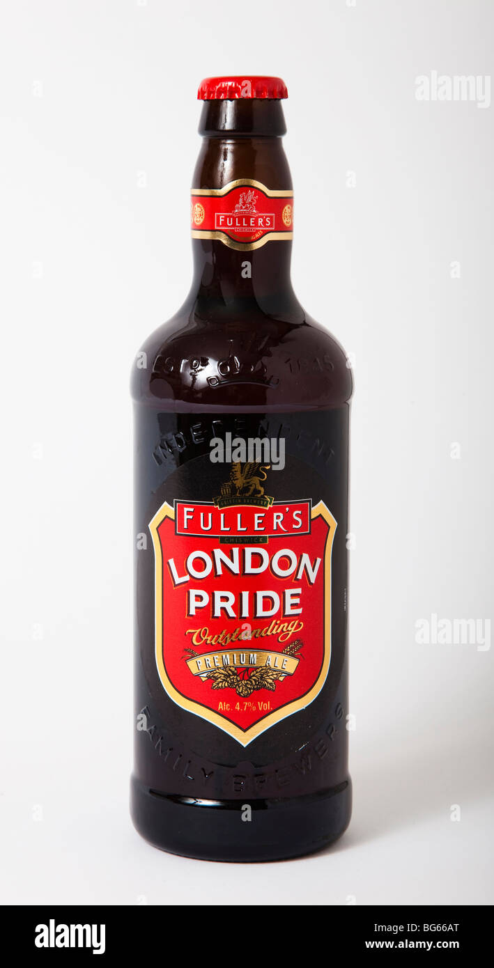 Bottiglia di gualchiere london pride bitter ale Foto Stock