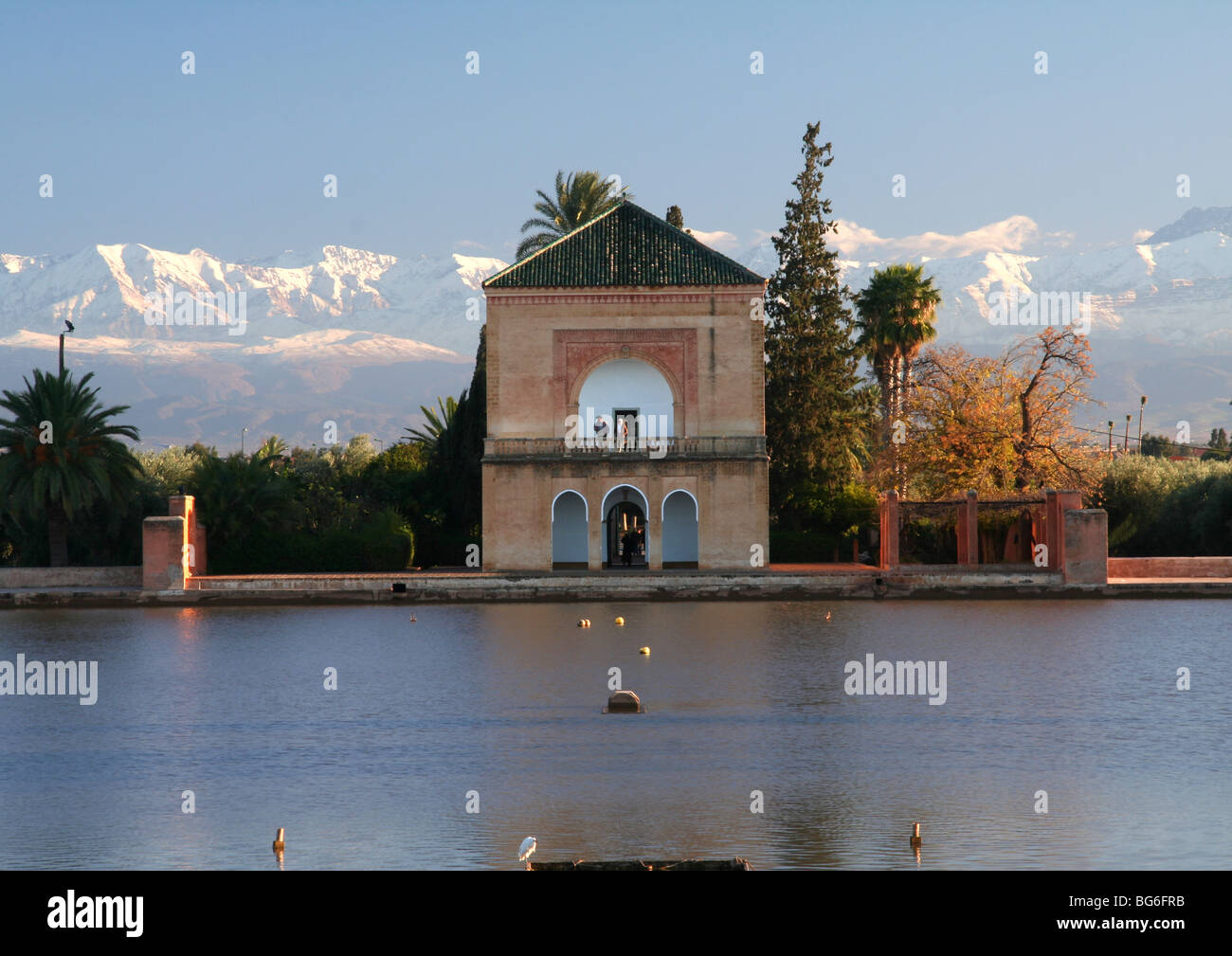 Giardini di Menara Foto Stock