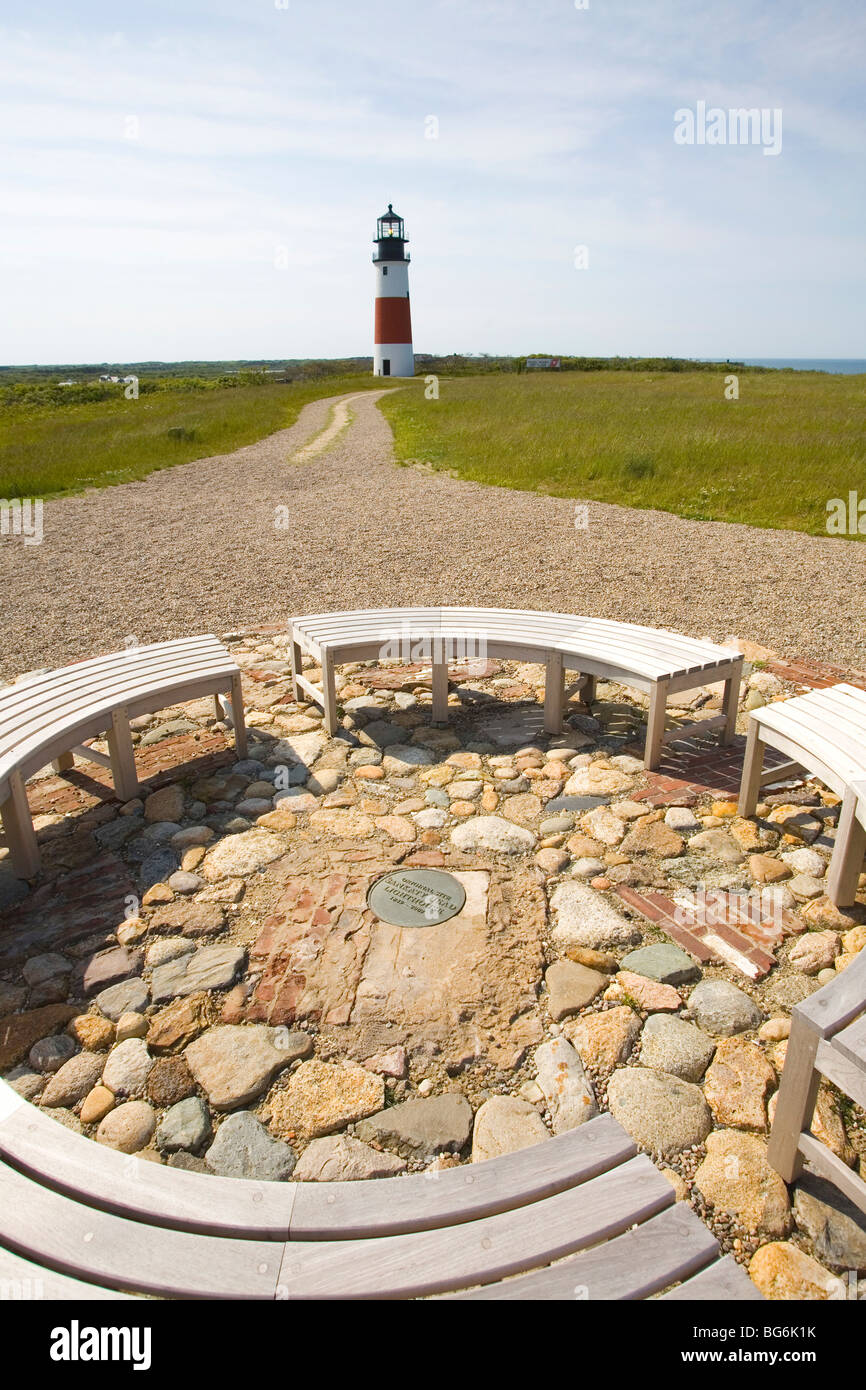 Sankaty Head Lighthouse Nantucket Island, Massachusetts Foto Stock
