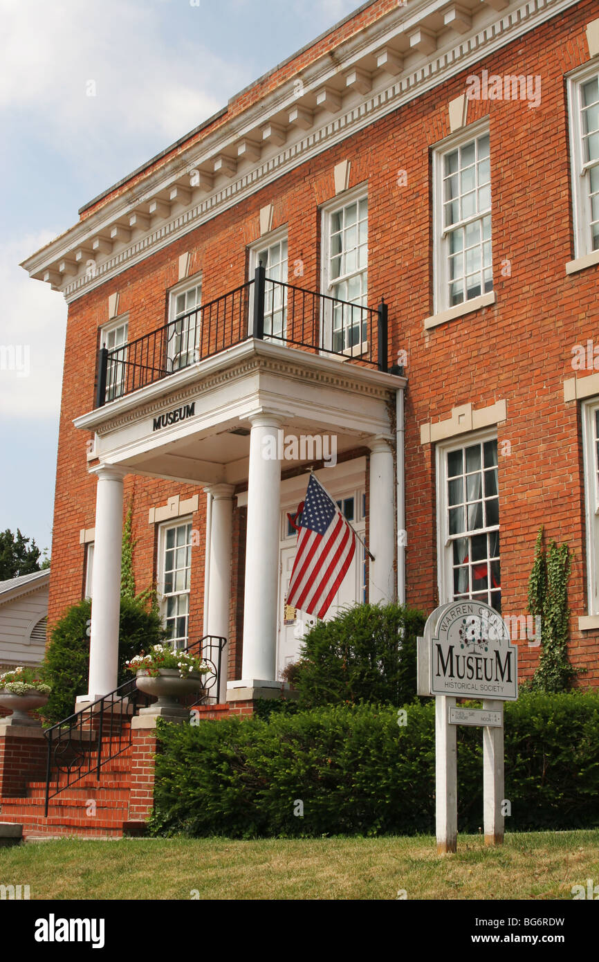 Warren County Historical Society Museum. Il Libano, Ohio. Foto Stock