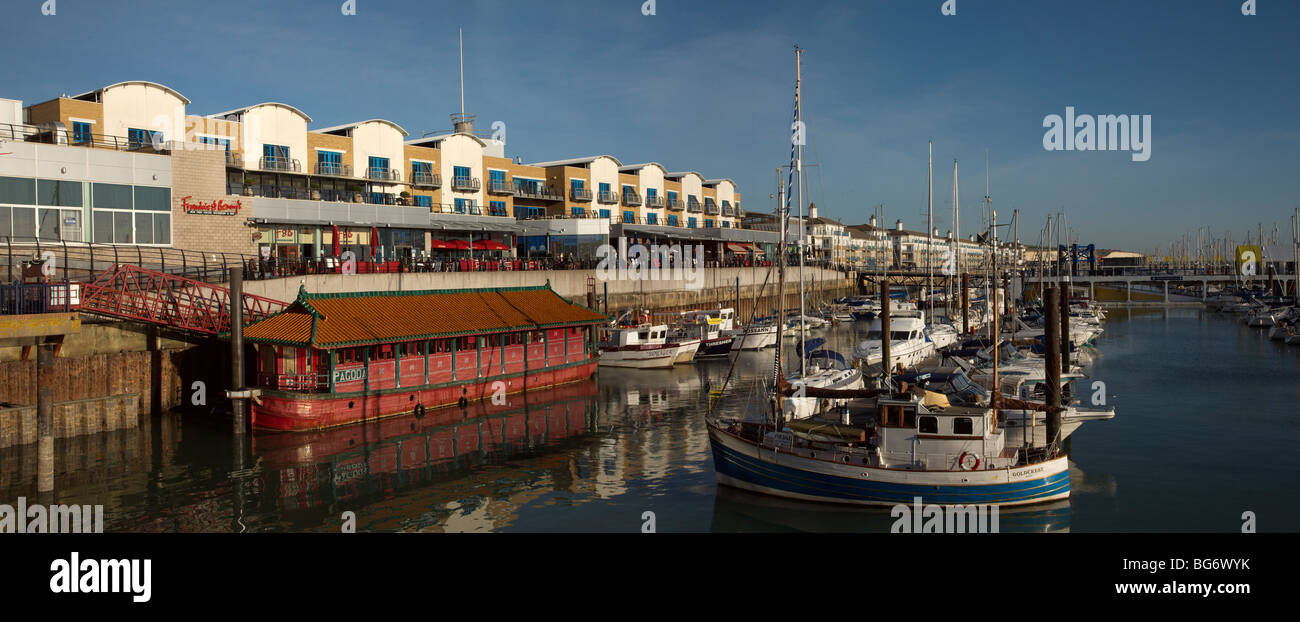 Brighton Marina , Sussex , Inghilterra Foto Stock