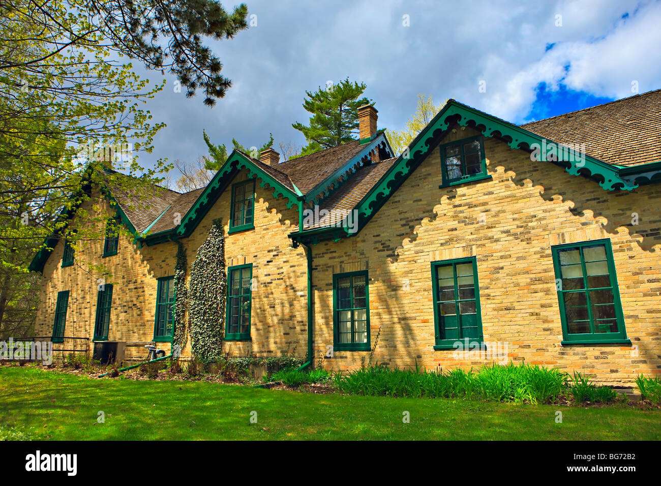 Woodside Sito Storico Nazionale, la casa d'infanzia del Canada è più longevo il primo ministro William Lyon Mackenzie King, Kitc Foto Stock