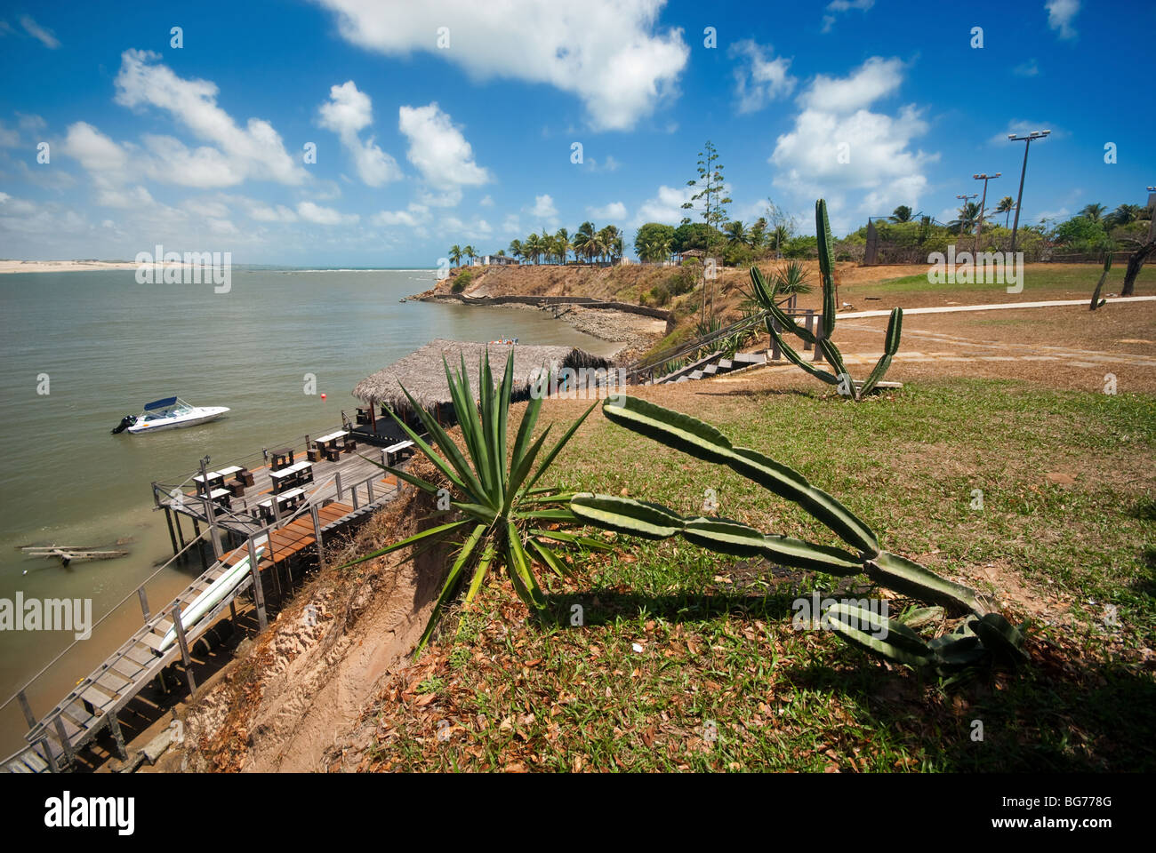 Costa Tropicale di Tibau do Sul vicino a pipa brasile Foto Stock