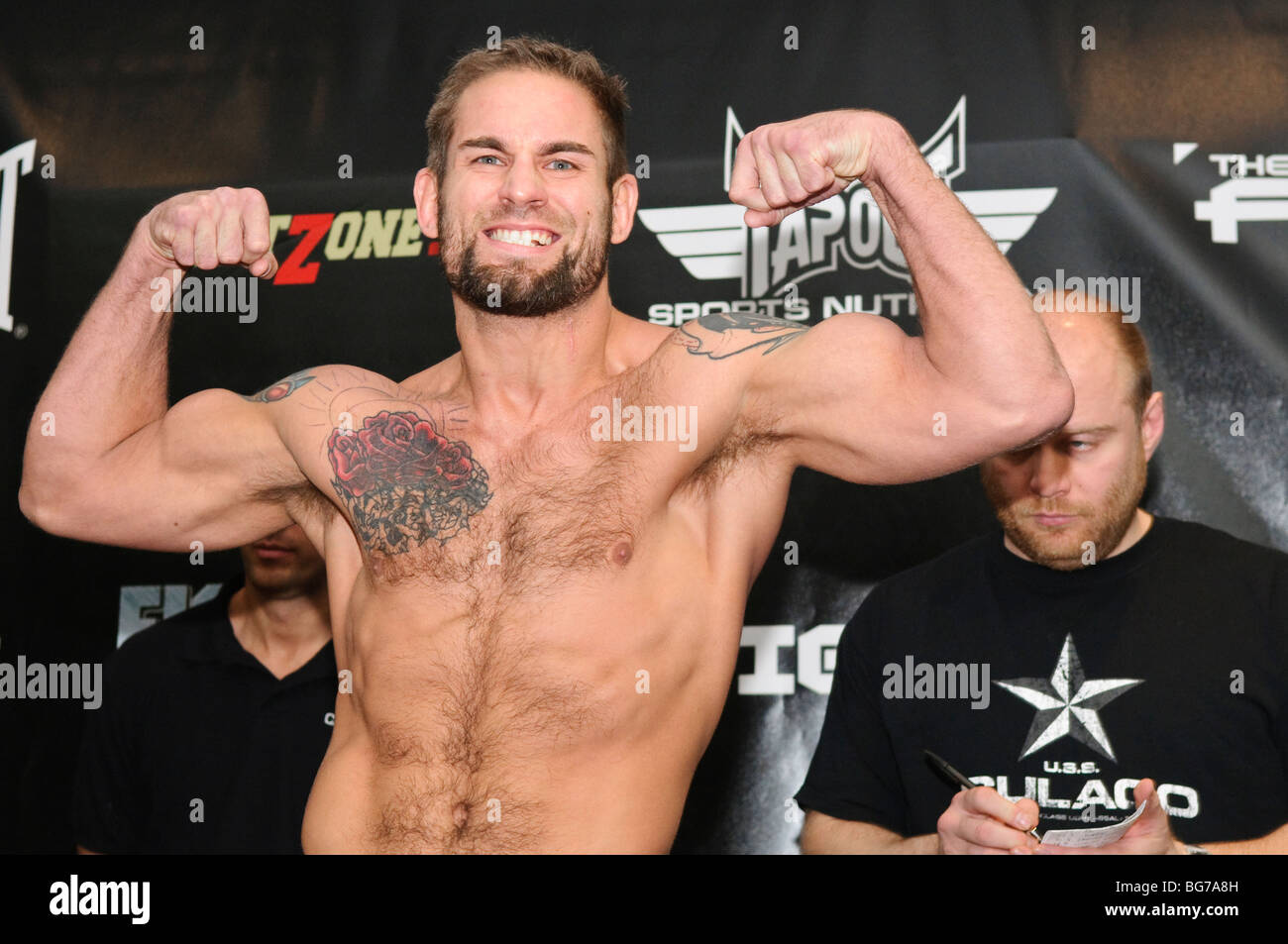 Ricca Clementi, stella di UFC e CWC Cage Fighting Championship Foto Stock