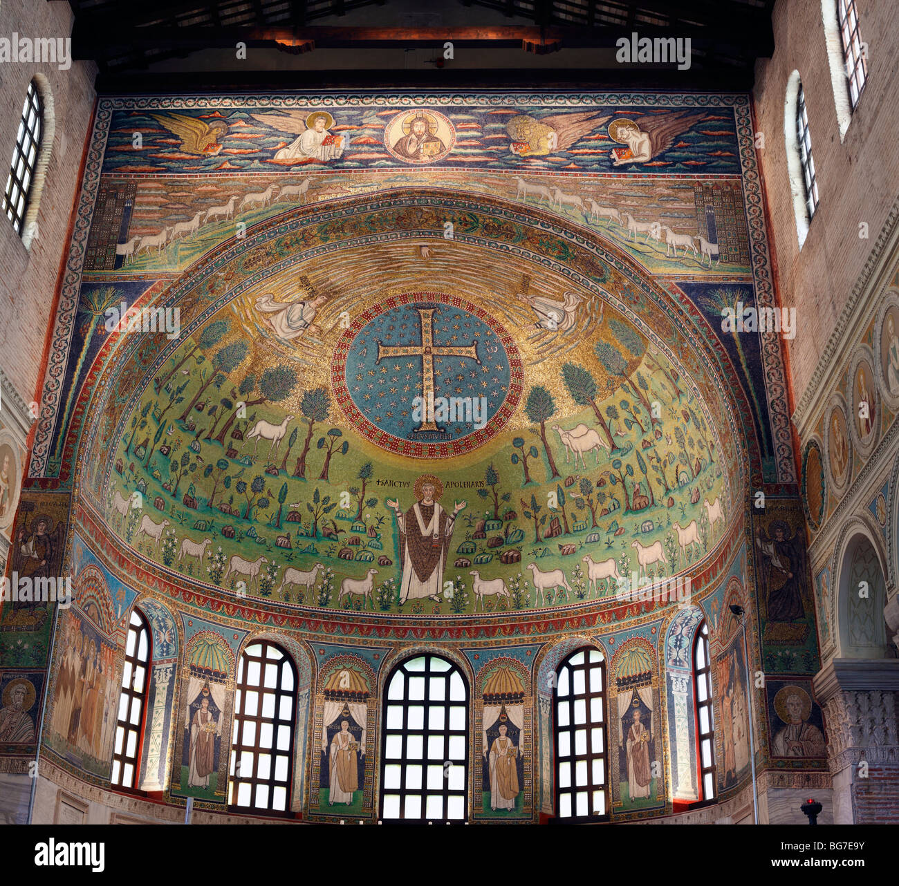 Basilica di sant apollinare in classe immagini e fotografie stock ad