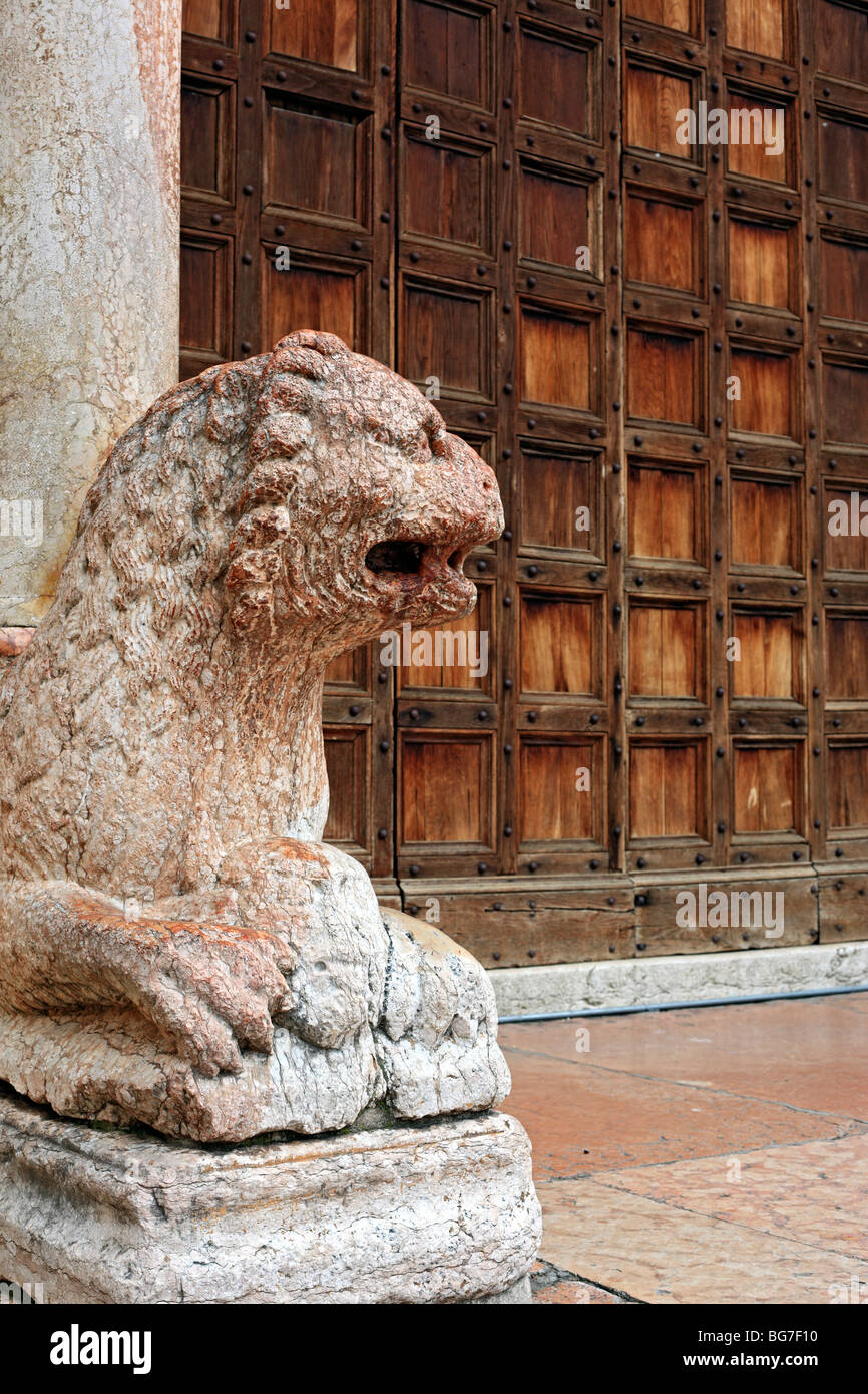 Basilica di San Zeno, Verona, Veneto, Italia Foto Stock