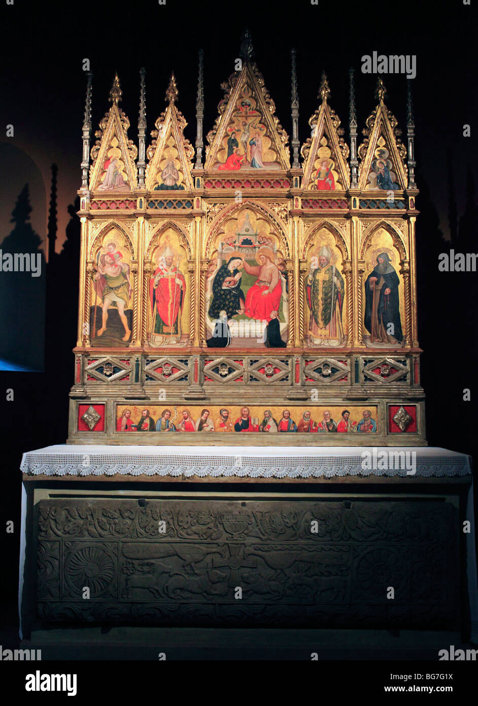 Cattedrale (Duomo), il Sito Patrimonio Mondiale dell'UNESCO, Modena, Emilia Romagna, Italia Foto Stock