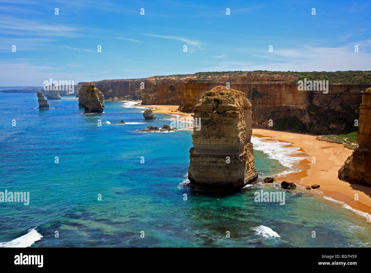 Dodici Apostoli Great Ocean Road Victoria Australia Foto Stock