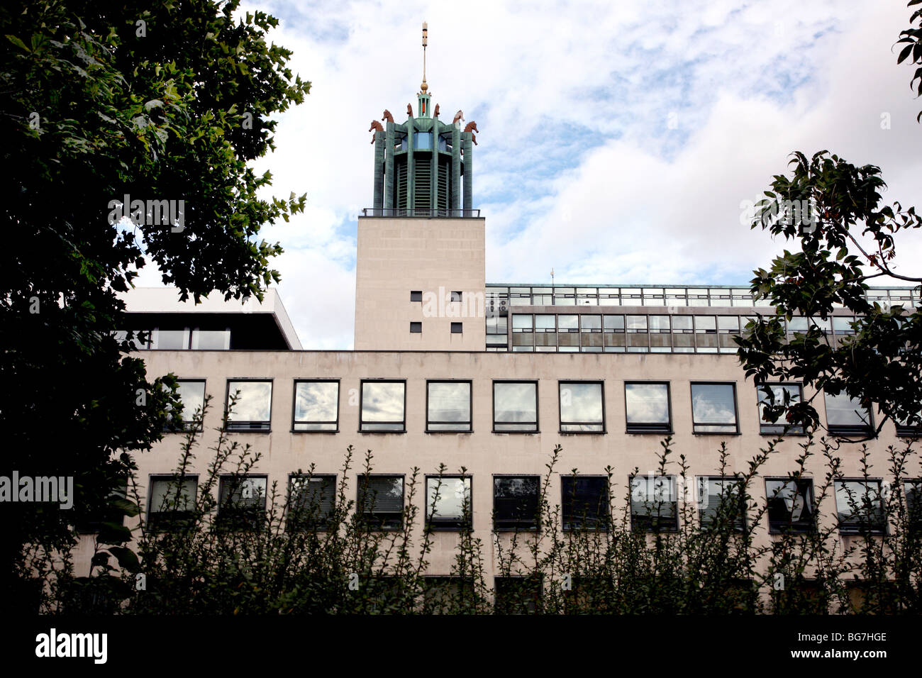 Newcastle Civic Center, Inghilterra Foto Stock