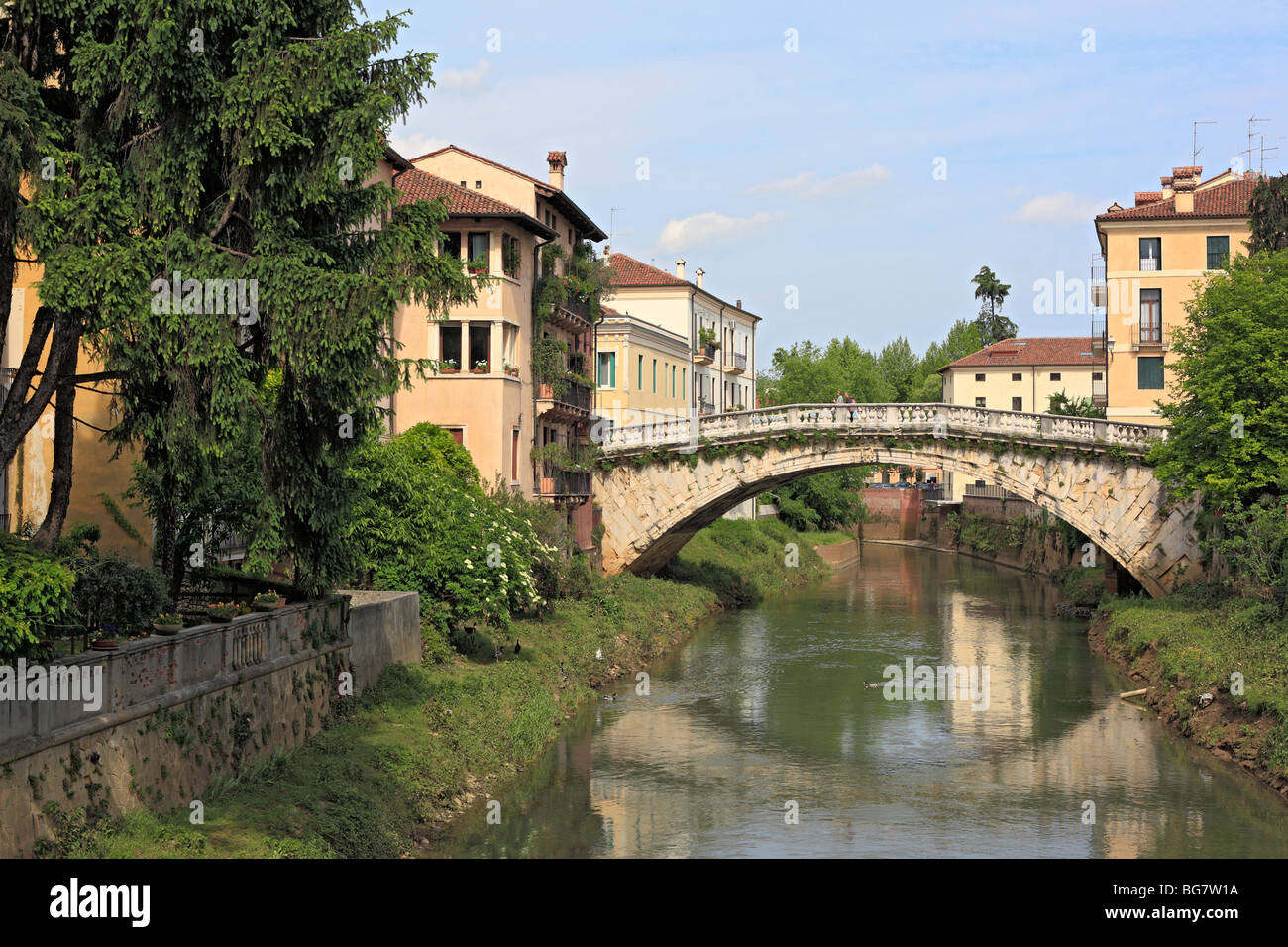 Vicenza, Veneto, Italia Foto Stock