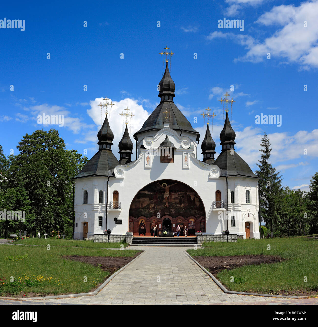 Chiesa di San Giorgio (1914), Plyasheva, Oblast di Volinia, Ucraina Foto Stock