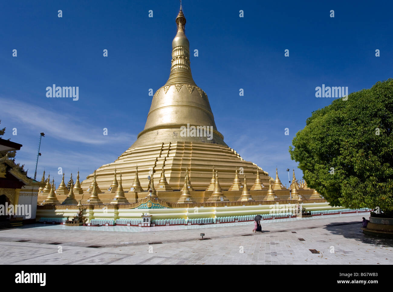 Shwemawdaw Paya. Bago. Myanmar Foto Stock