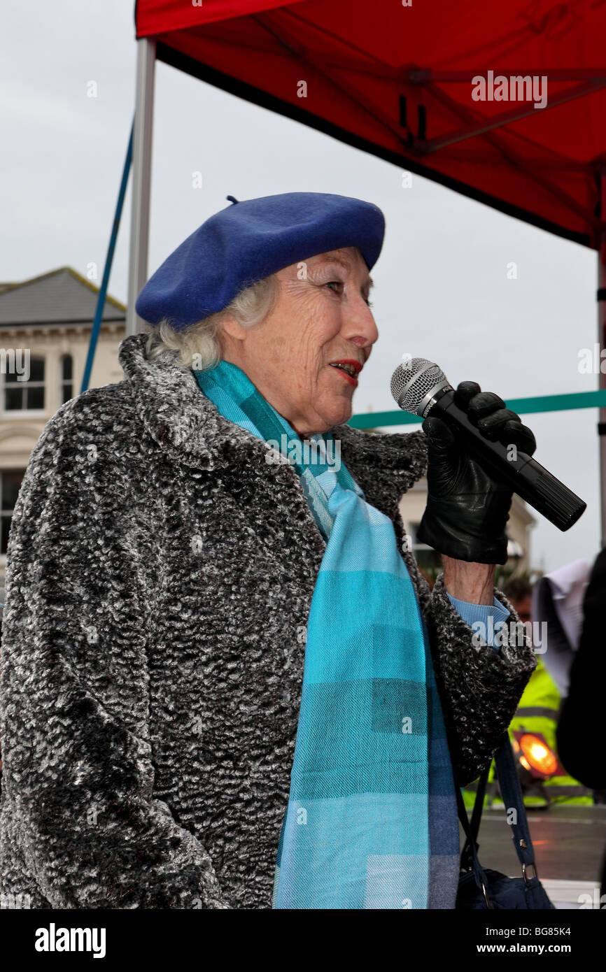 Dame Vera Lynn Dicembre 2009. Foto Stock