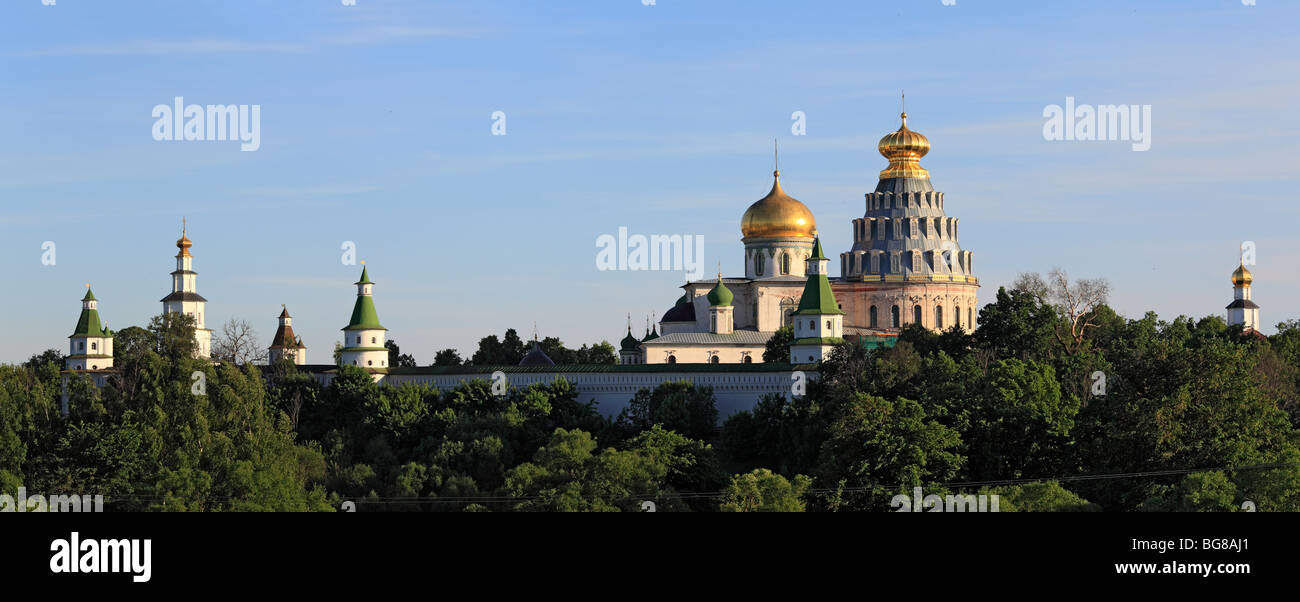 La nuova Gerusalemme monastero, Istria, regione di Mosca, Russia Foto Stock