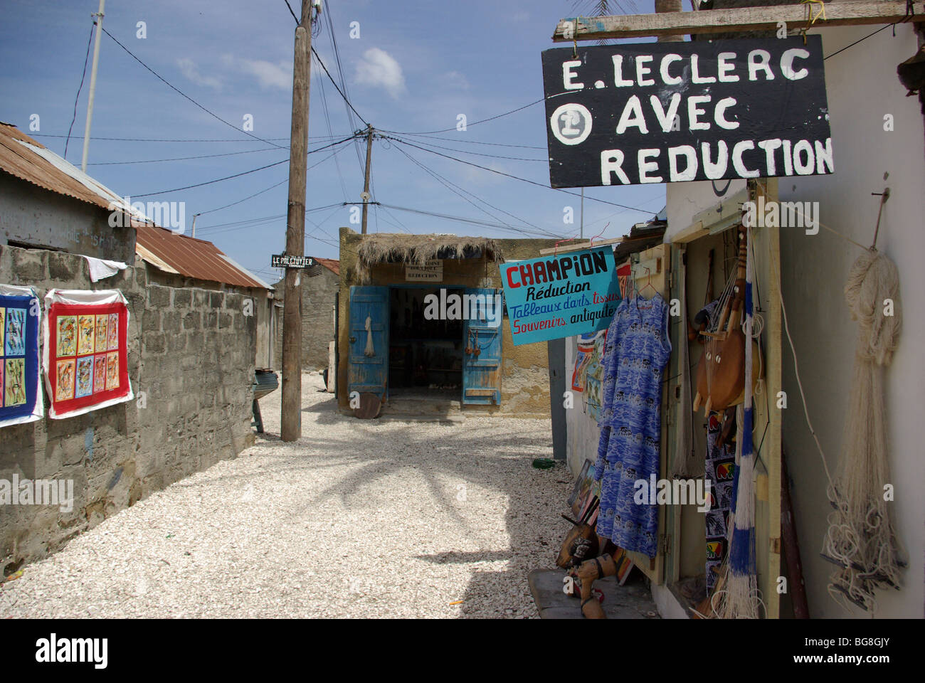 Senegal : Isola di Fadiouth Foto Stock