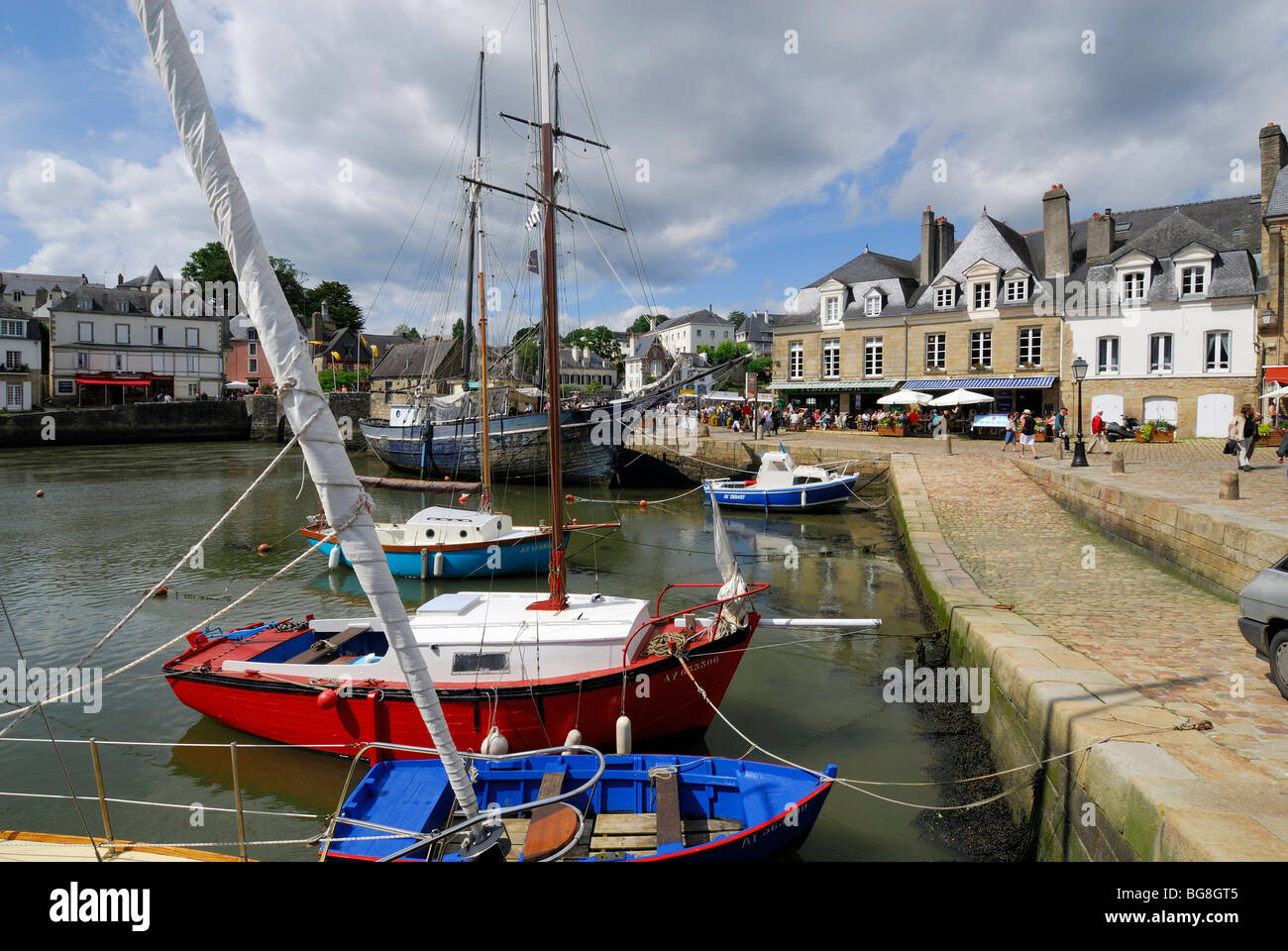 Auray (56) : Saint Goustan Harbour Foto Stock