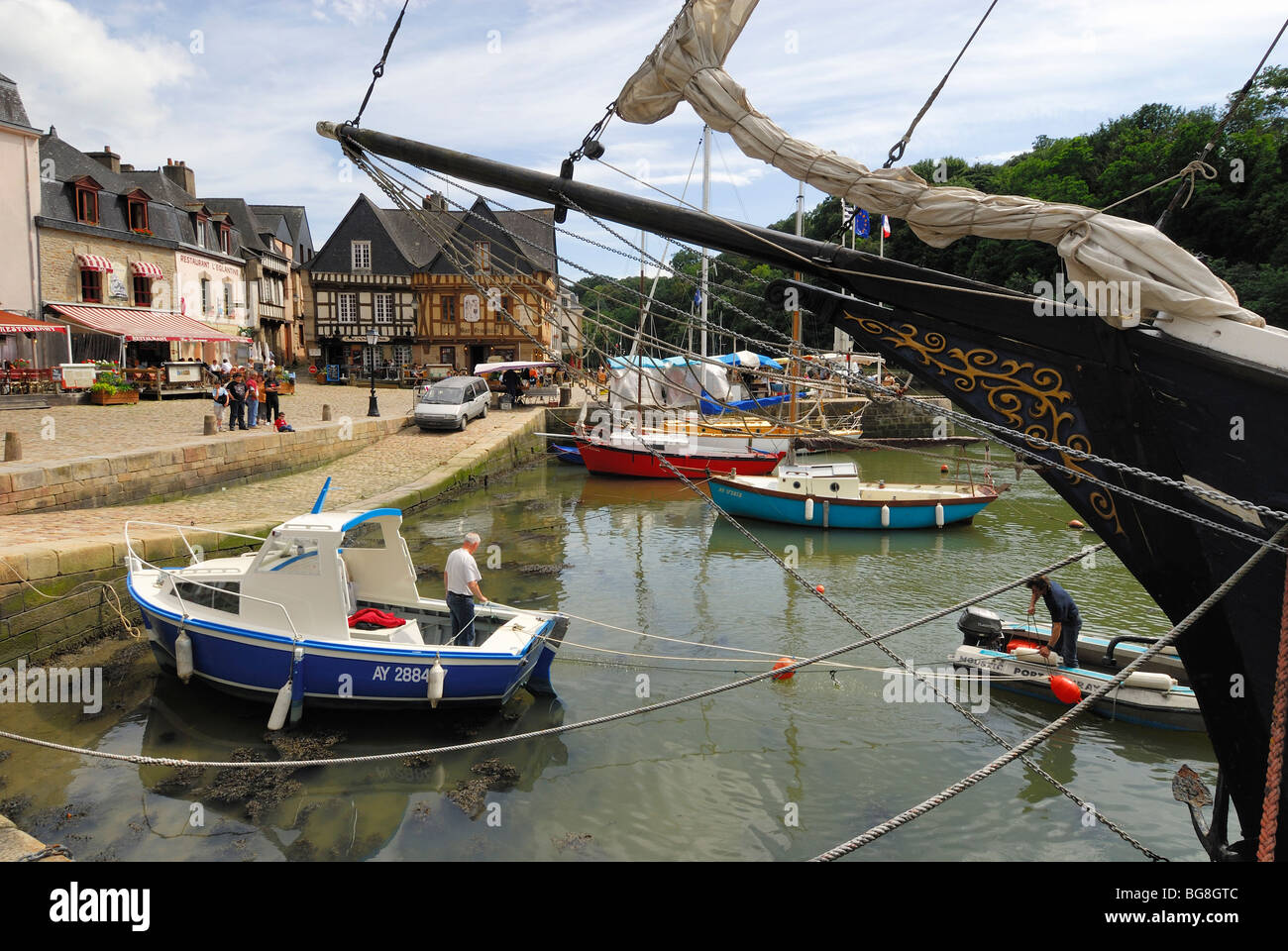 Auray (56) : Saint Goustan Harbour Foto Stock