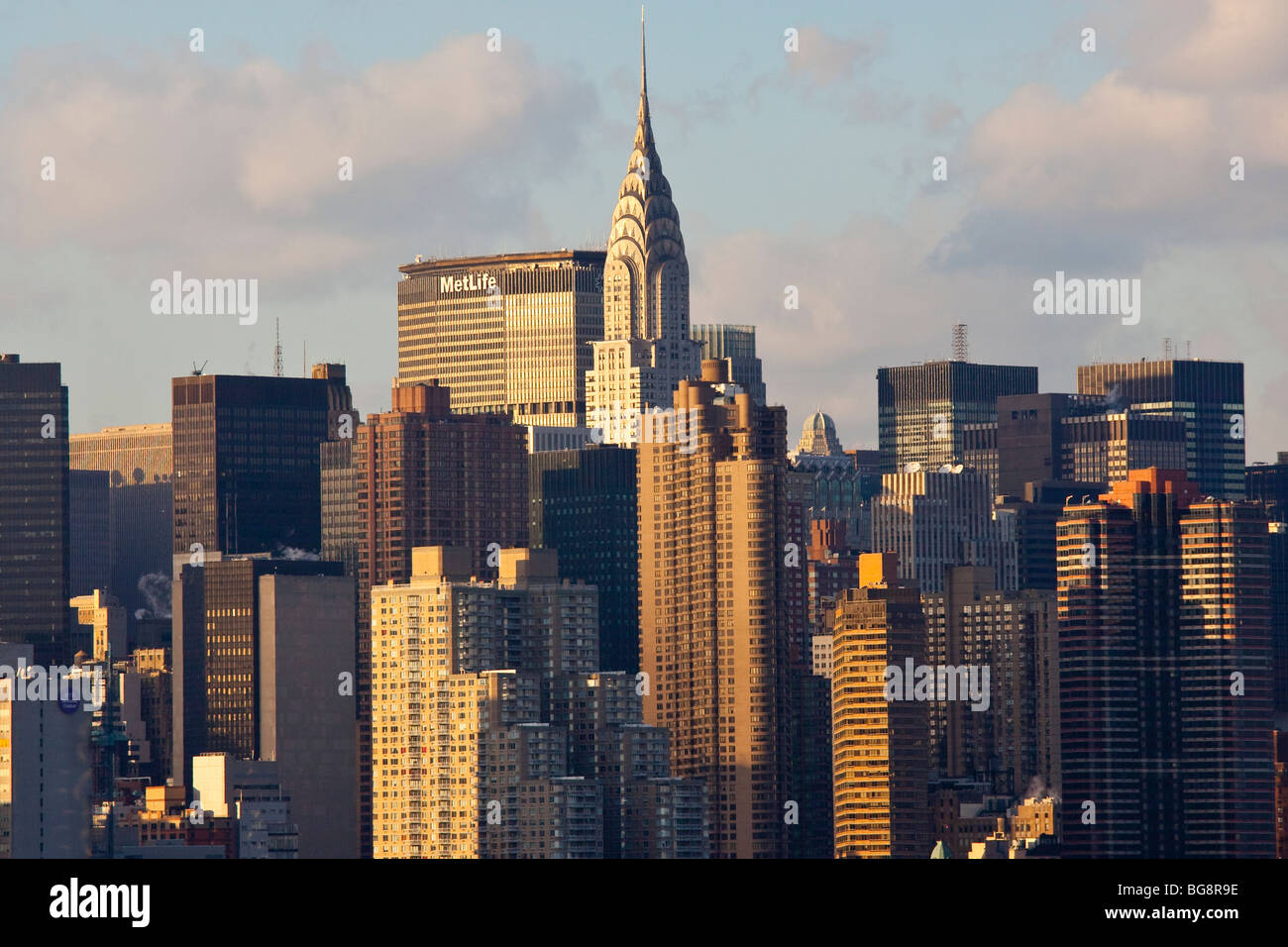 Skyline di Manhattan, New York City Foto Stock