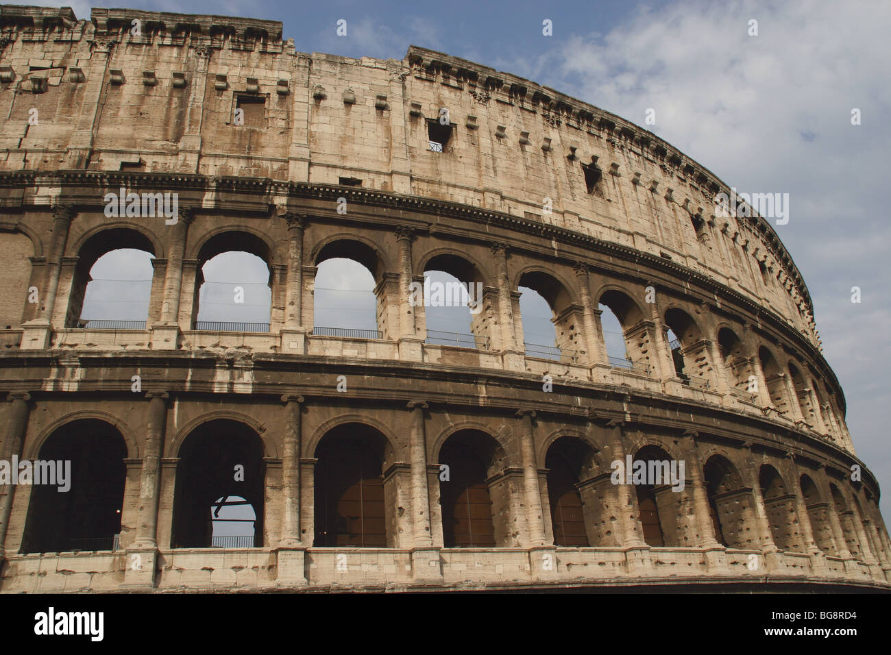Il Colosseo (Colosseo) o Anfiteatro flaviano. Roma. Foto Stock