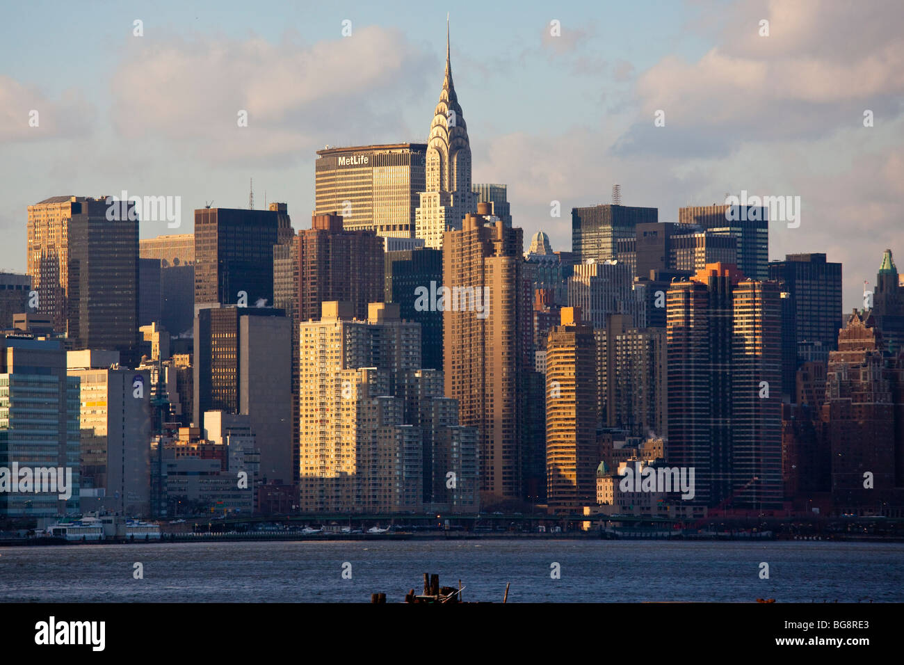 Skyline di Manhattan, New York City Foto Stock