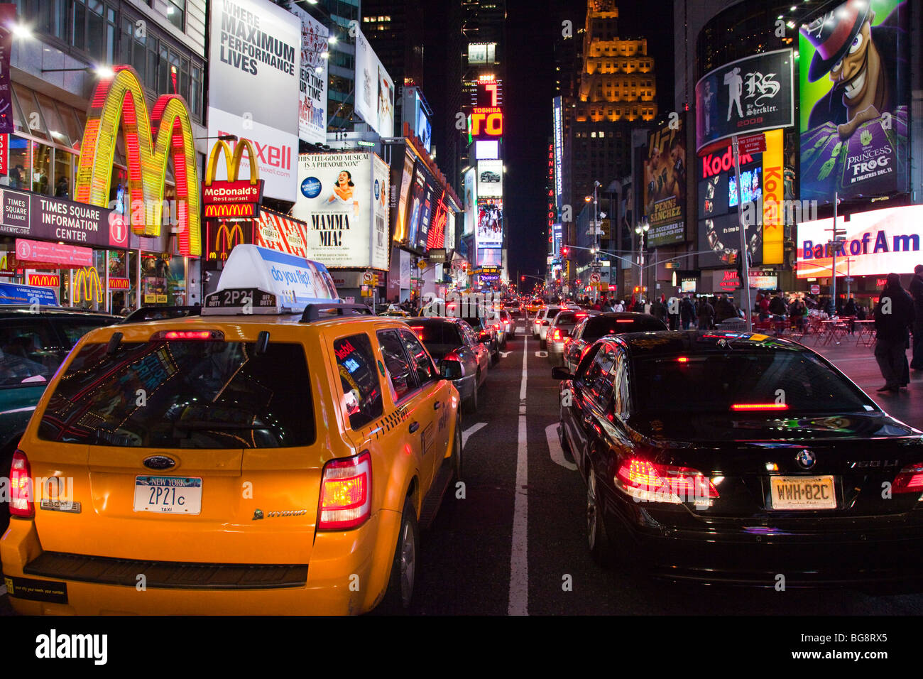 Times Square di New York City Foto Stock
