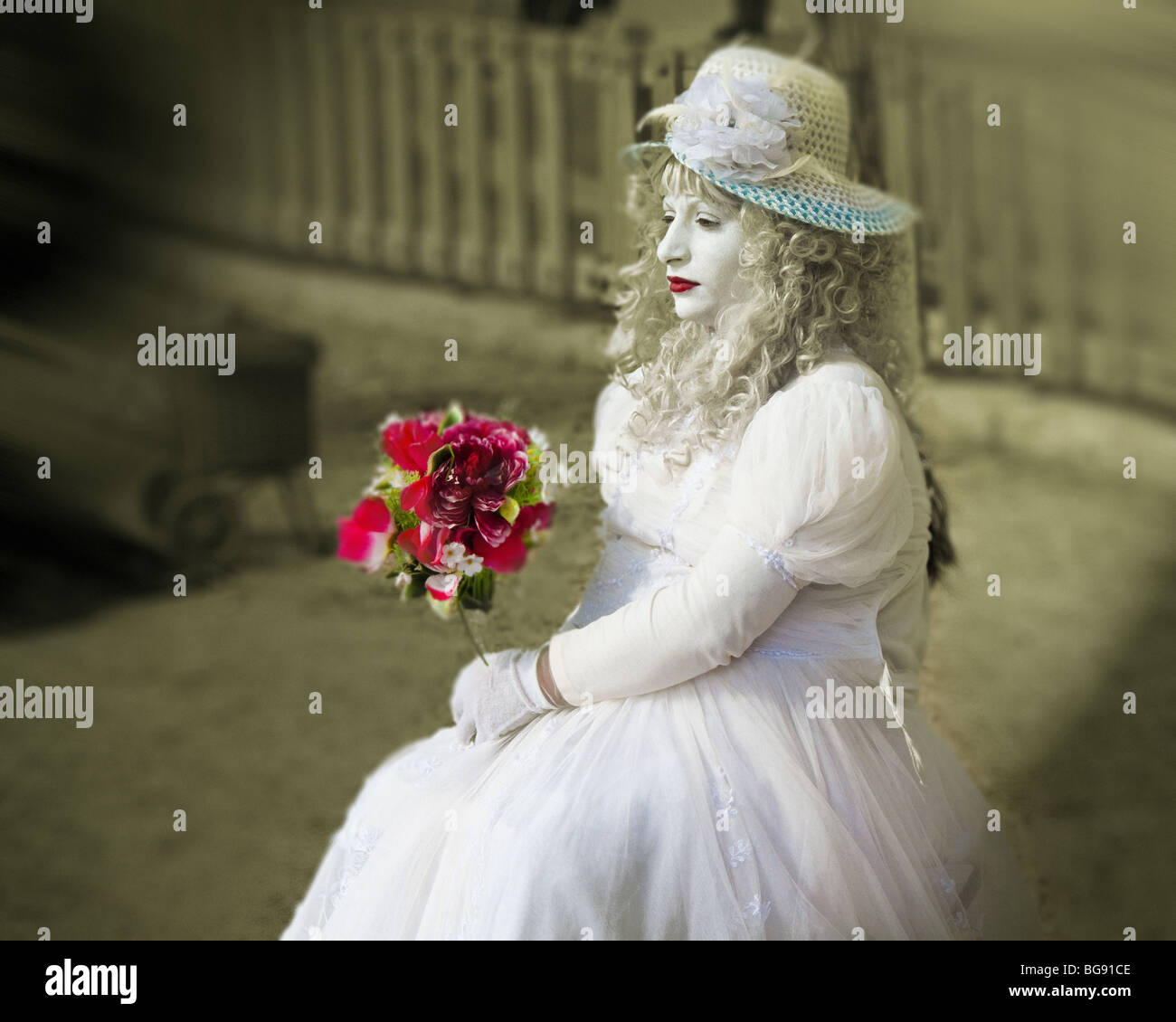 ES - MALLORCA: l'artista di strada a Palma de Mallorca Foto Stock