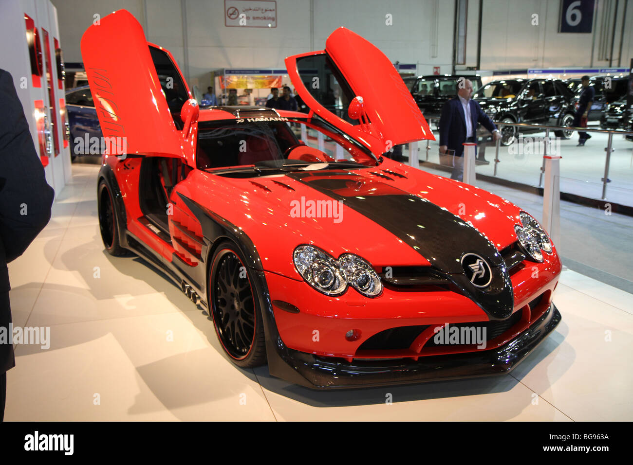 Mercedes mclaren SLR Roadster Hamann Foto Stock