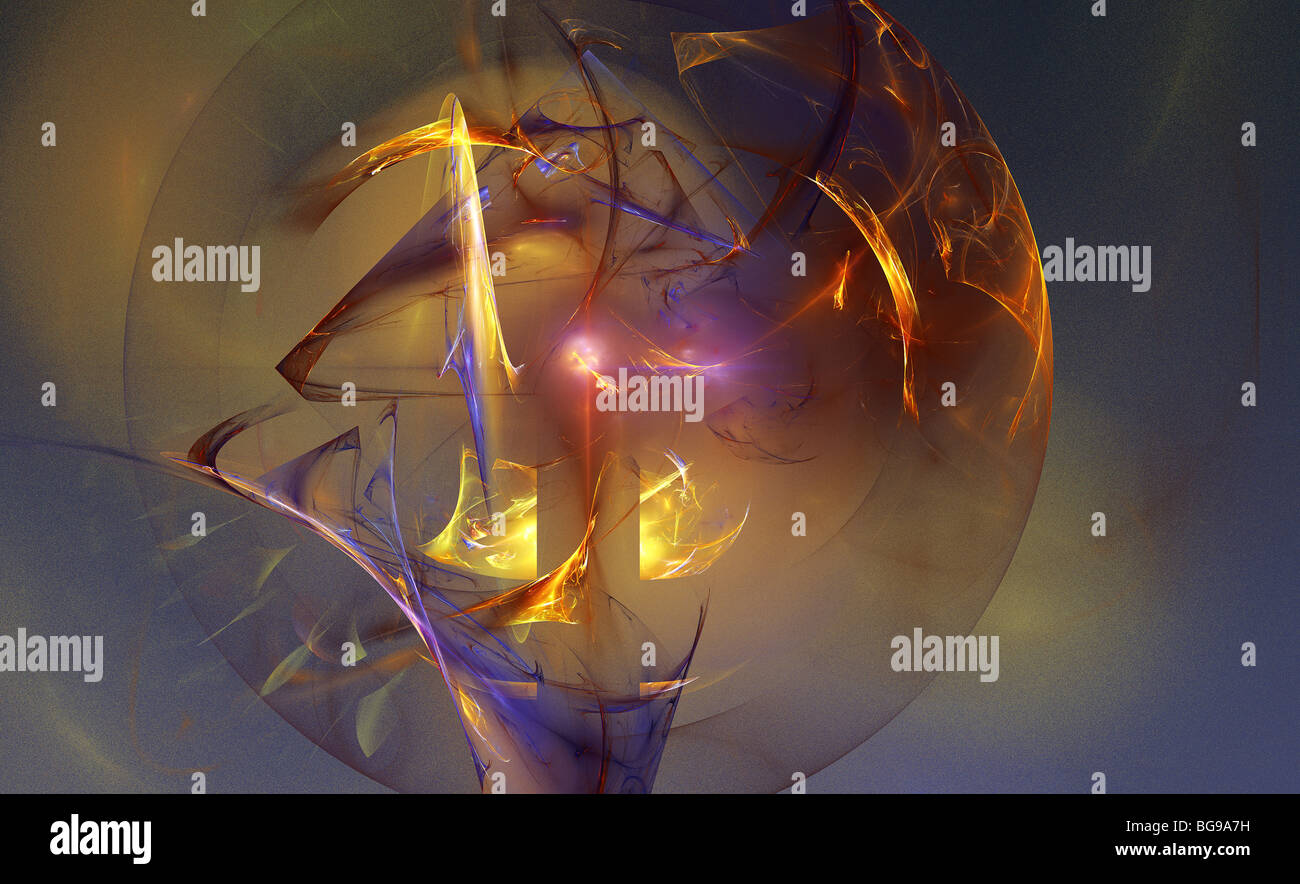 Abstract digitale Foto Stock
