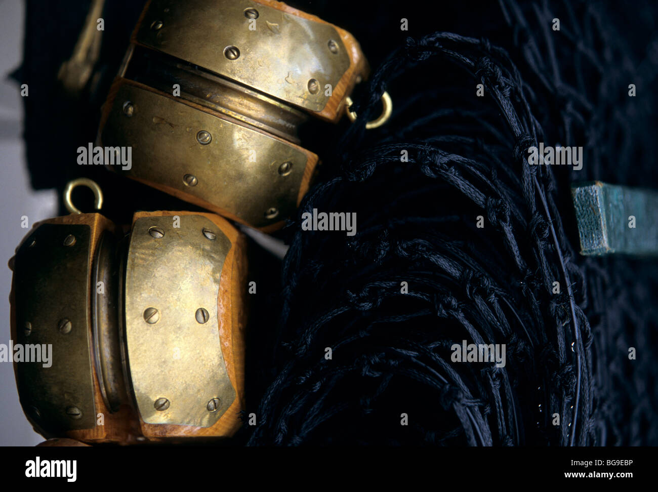 Tennis post dettaglio Foto Stock