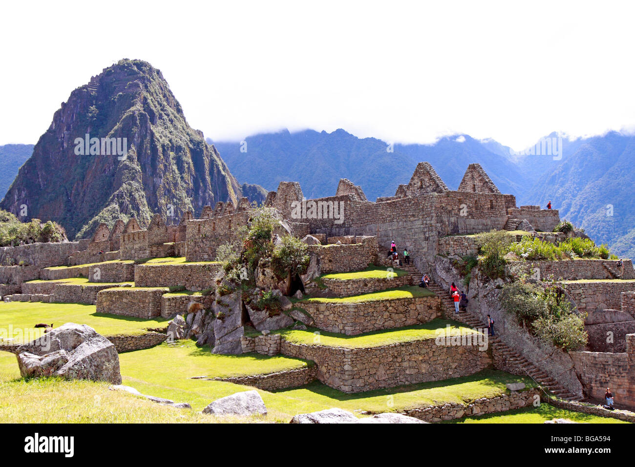 Machu Picchu, Perù, Sud America Foto Stock
