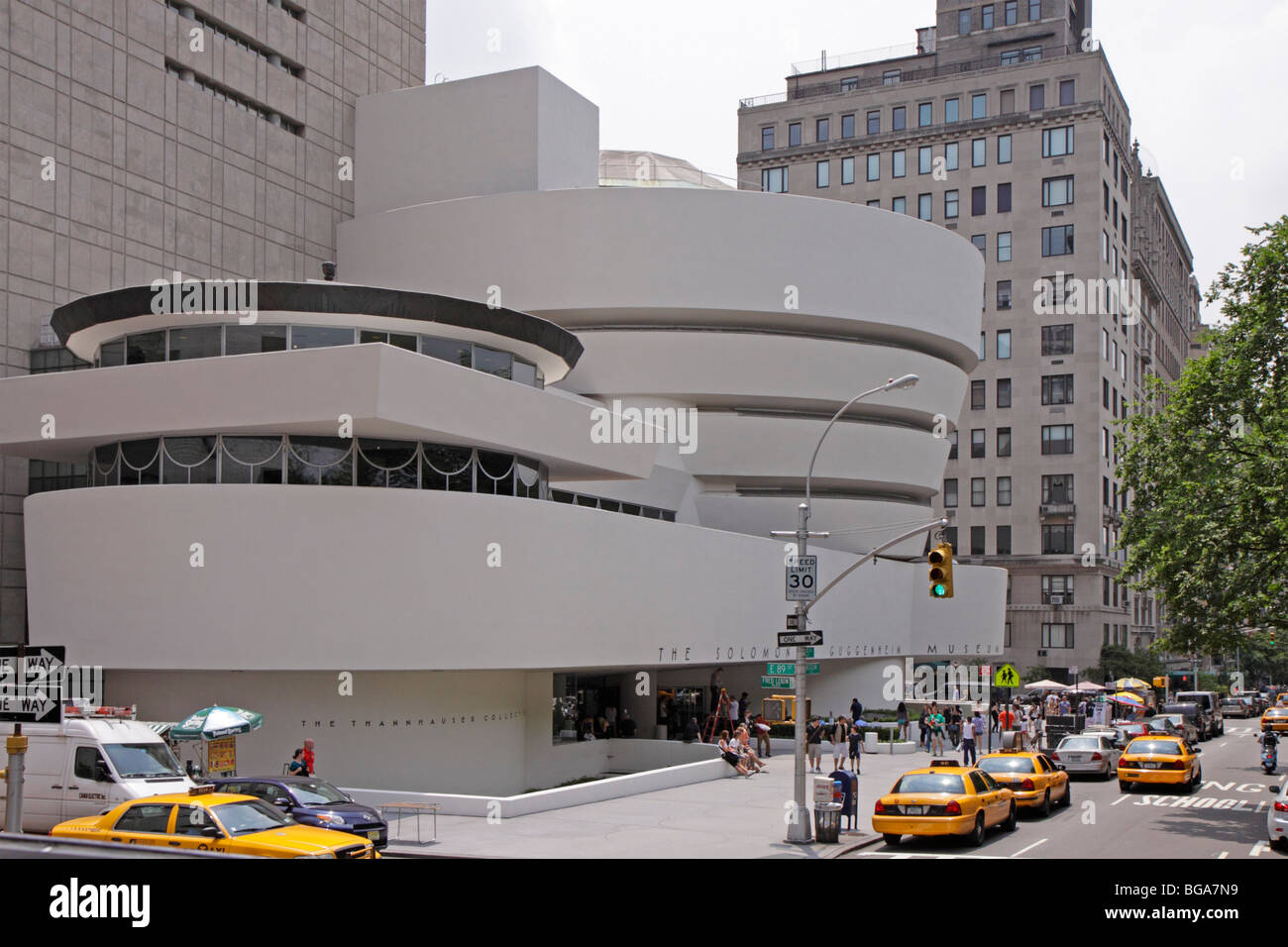 R.Solomon Guggenheim Museum, Manhattan, New York City, Stati Uniti Foto Stock
