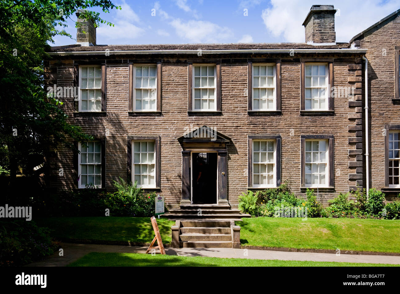 Inghilterra, West Yorkshire, Haworth, Brontë Parsonage Museum Foto Stock