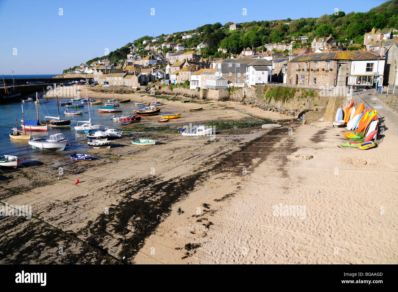 Mousehole, Cornwall, Inghilterra Foto Stock