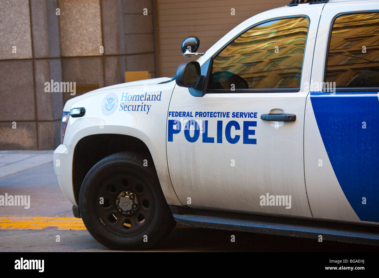 Homeland Security Veicolo a Manhattan, New York City Foto Stock