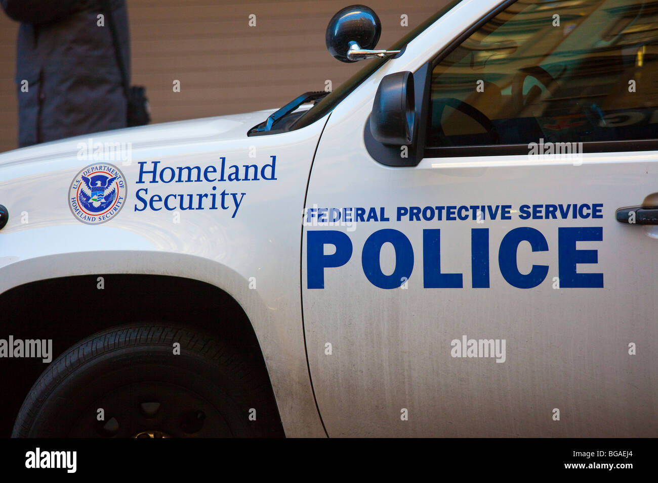 Homeland Security Veicolo a Manhattan, New York City Foto Stock