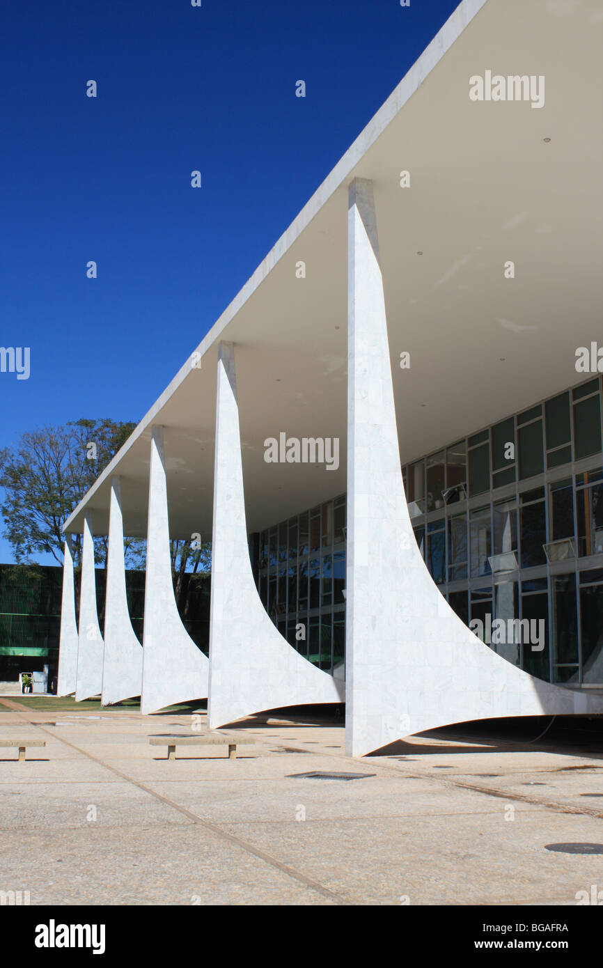 Suprema corte federale, Brasilia, Brasile Foto Stock