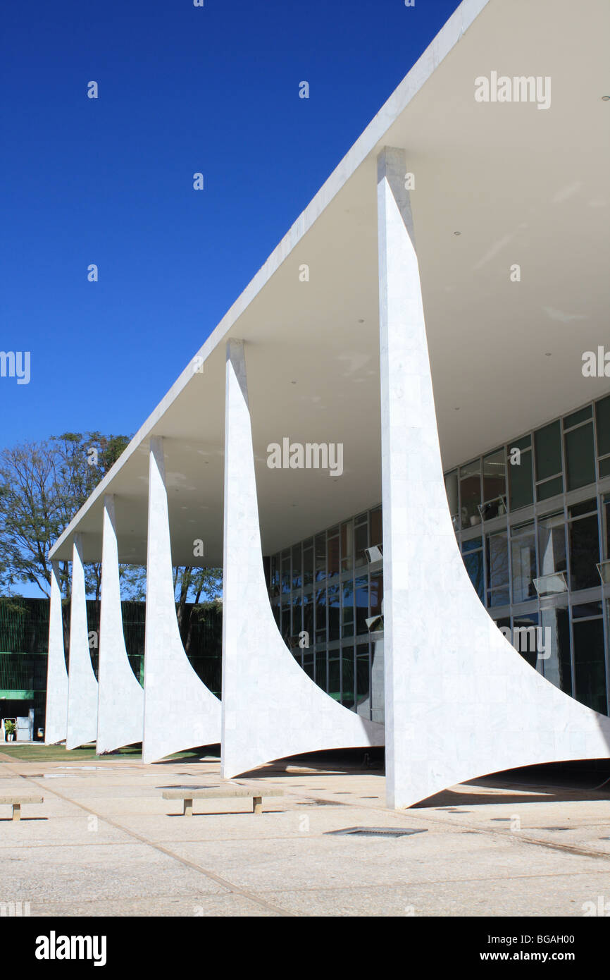 Suprema corte federale, Brasilia, Brasile Foto Stock