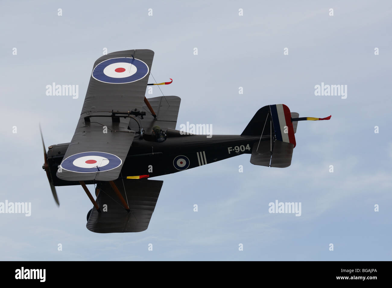 Royal Aircraft Factory SE5un combattente, sedile singolo biplano da caccia dal 1918. Alimentato da un Wolseley Viper con motore 200 hp, e Foto Stock