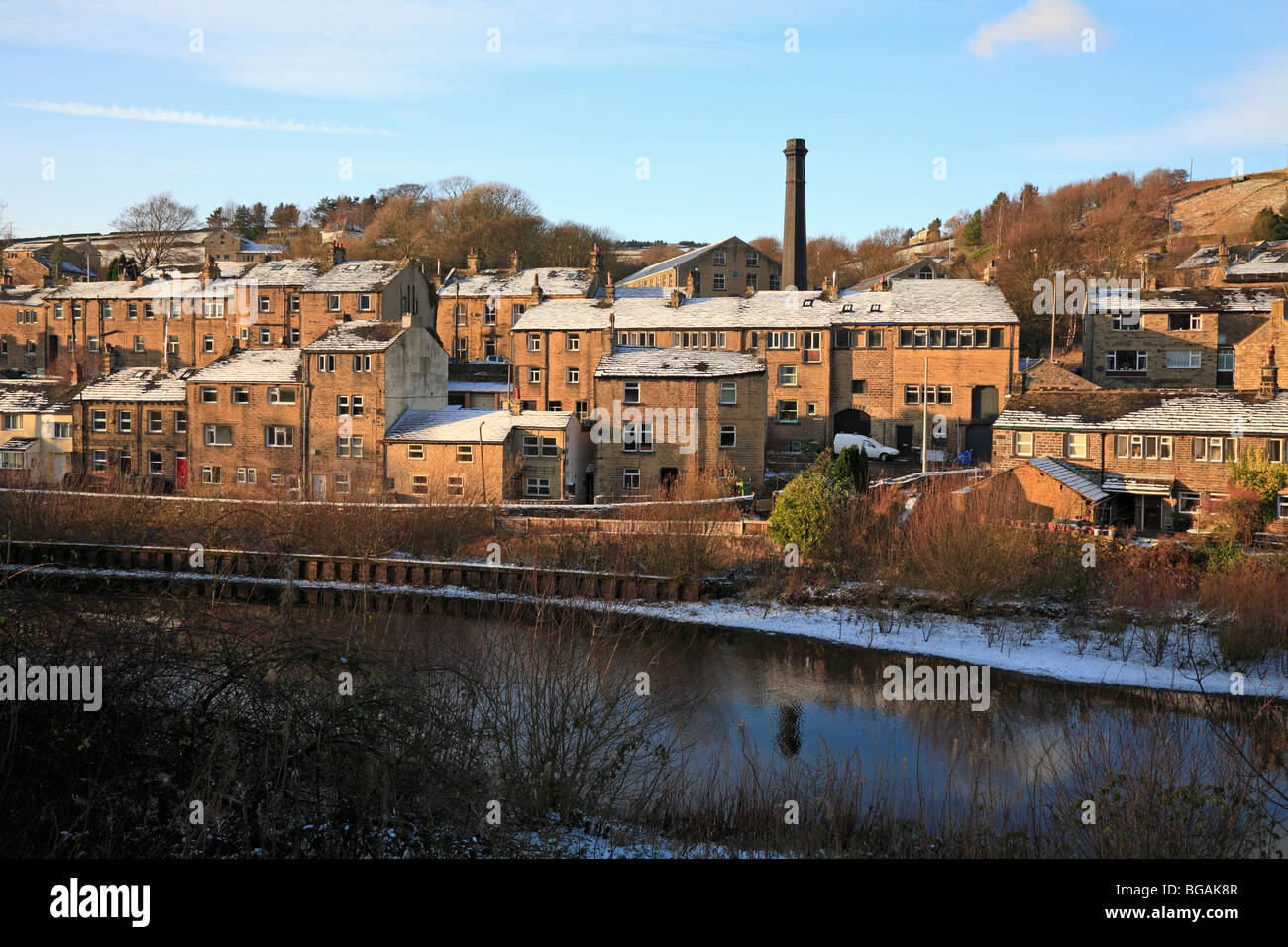 Hinchliffe Mill, Leeds, West Yorkshire, Inghilterra, Regno Unito. Foto Stock