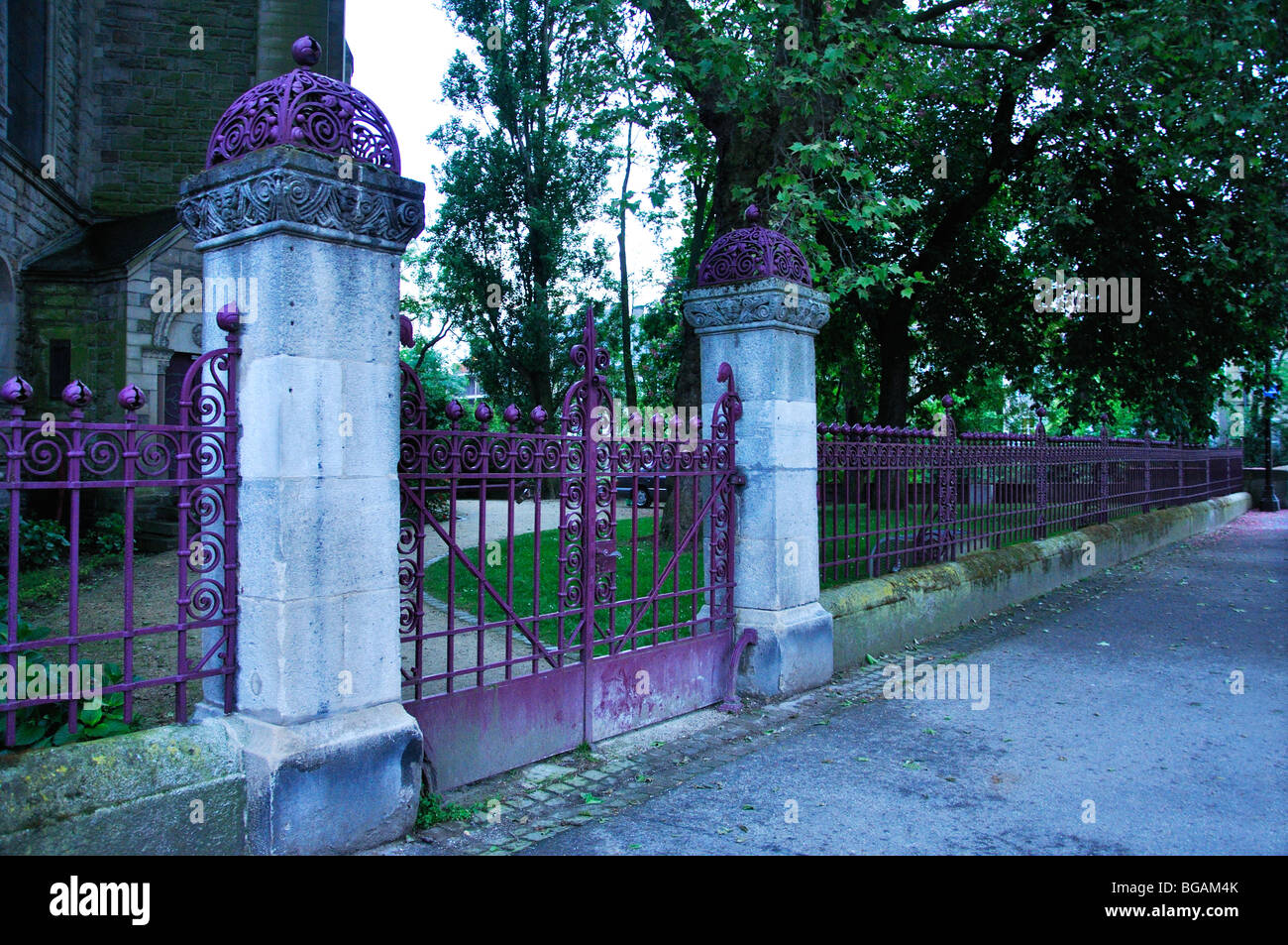 Temple Neuf, Metz, Francia Foto Stock