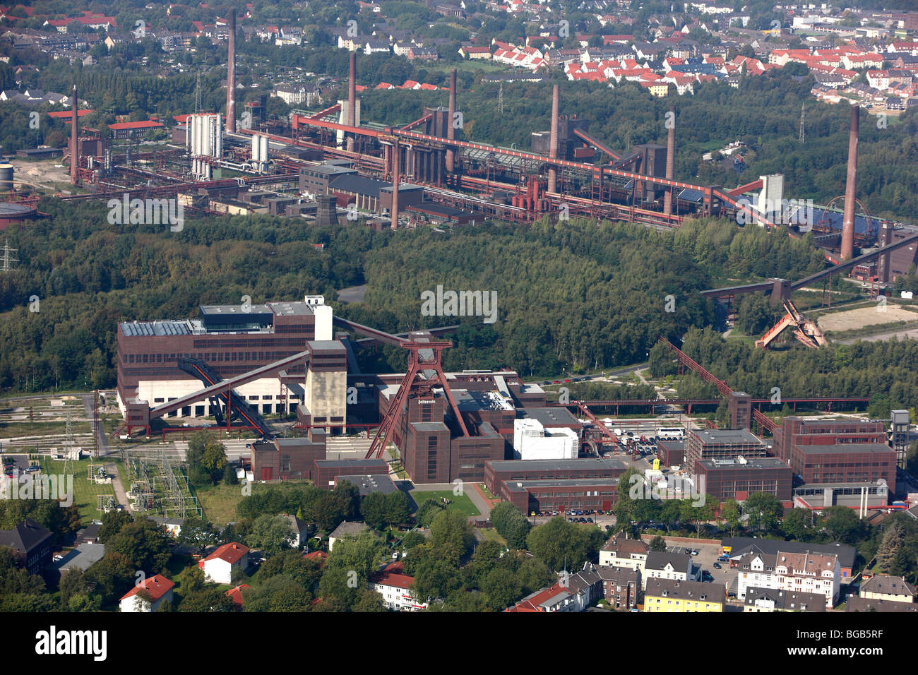 Il patrimonio culturale mondiale, Zeche-Zollverien, Essen, NRW, Germania, Europa. Foto Stock