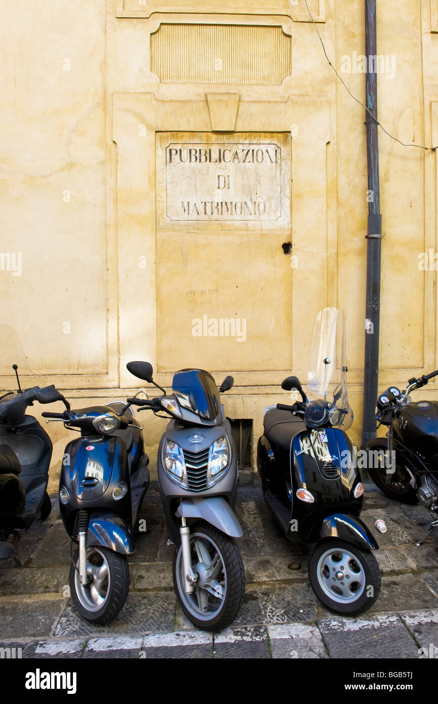 Pubblicazioni matrimonio, Sanremo, provincia di Imperia, Italia Foto Stock
