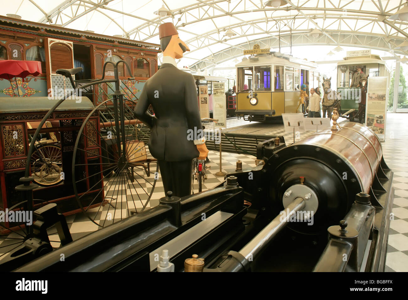 Il M. Rahmi Koc Museum di Istanbul, Turchia Foto Stock