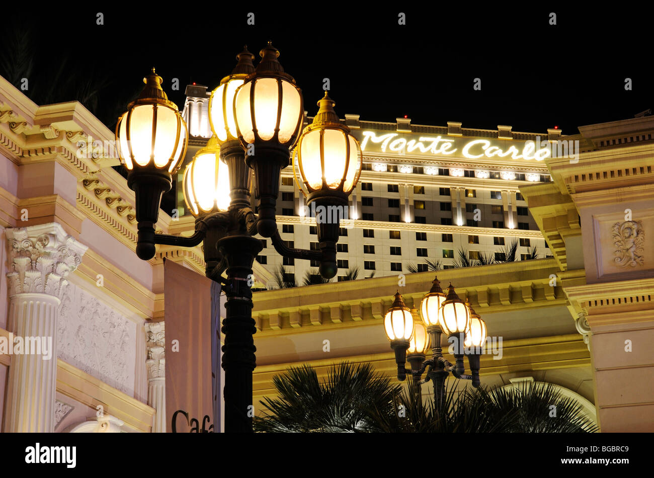 Hotel Monte Carlo, Las Vegas, Nevada, STATI UNITI D'AMERICA Foto Stock