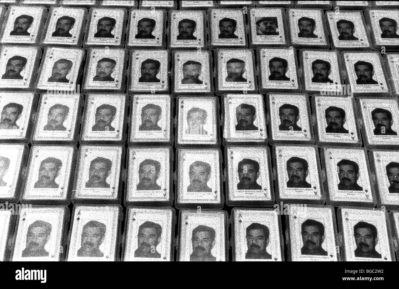 Sadam hussein Foto Stock