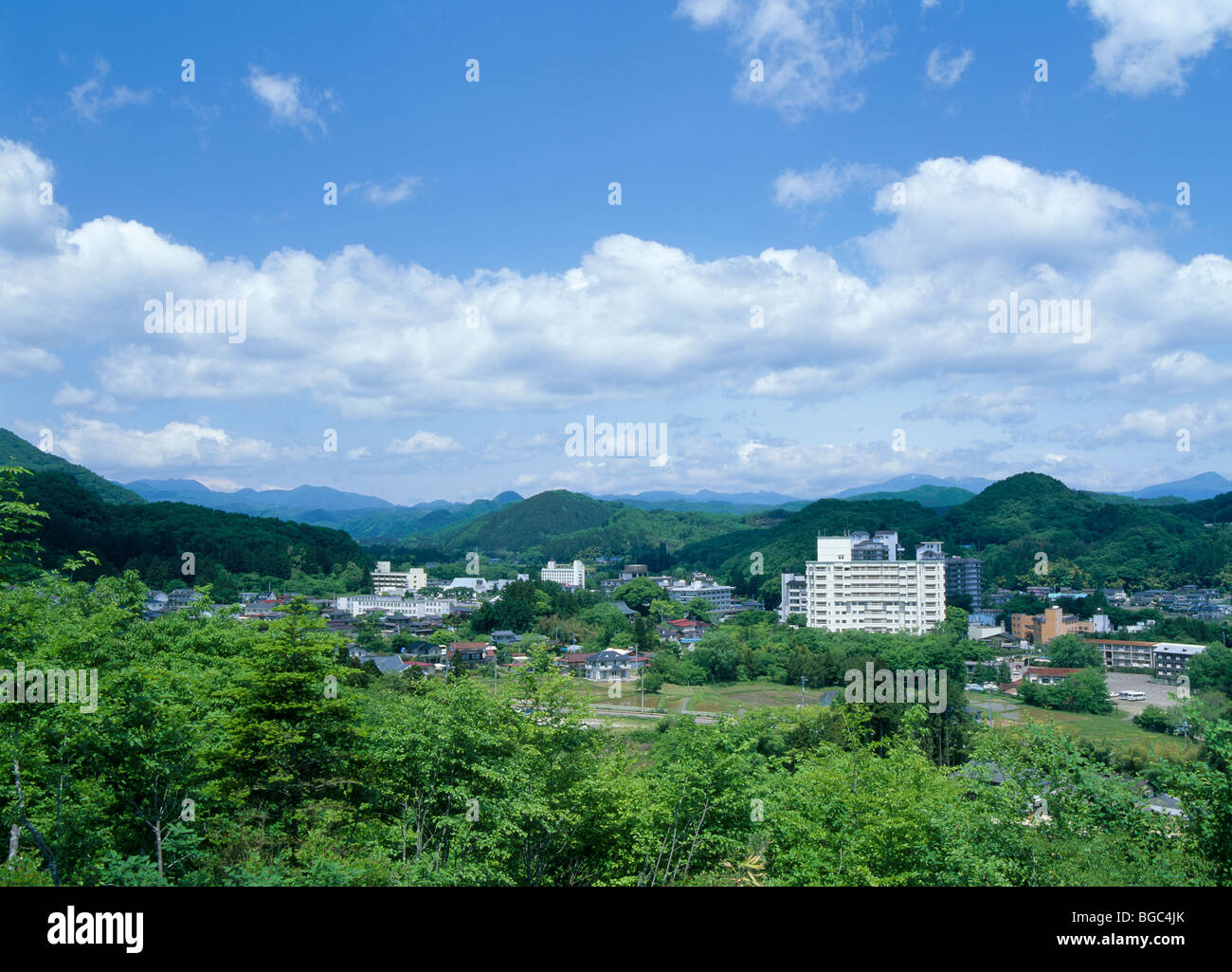 Akiho Onsen, Sendai Miyagi, Giappone Foto Stock