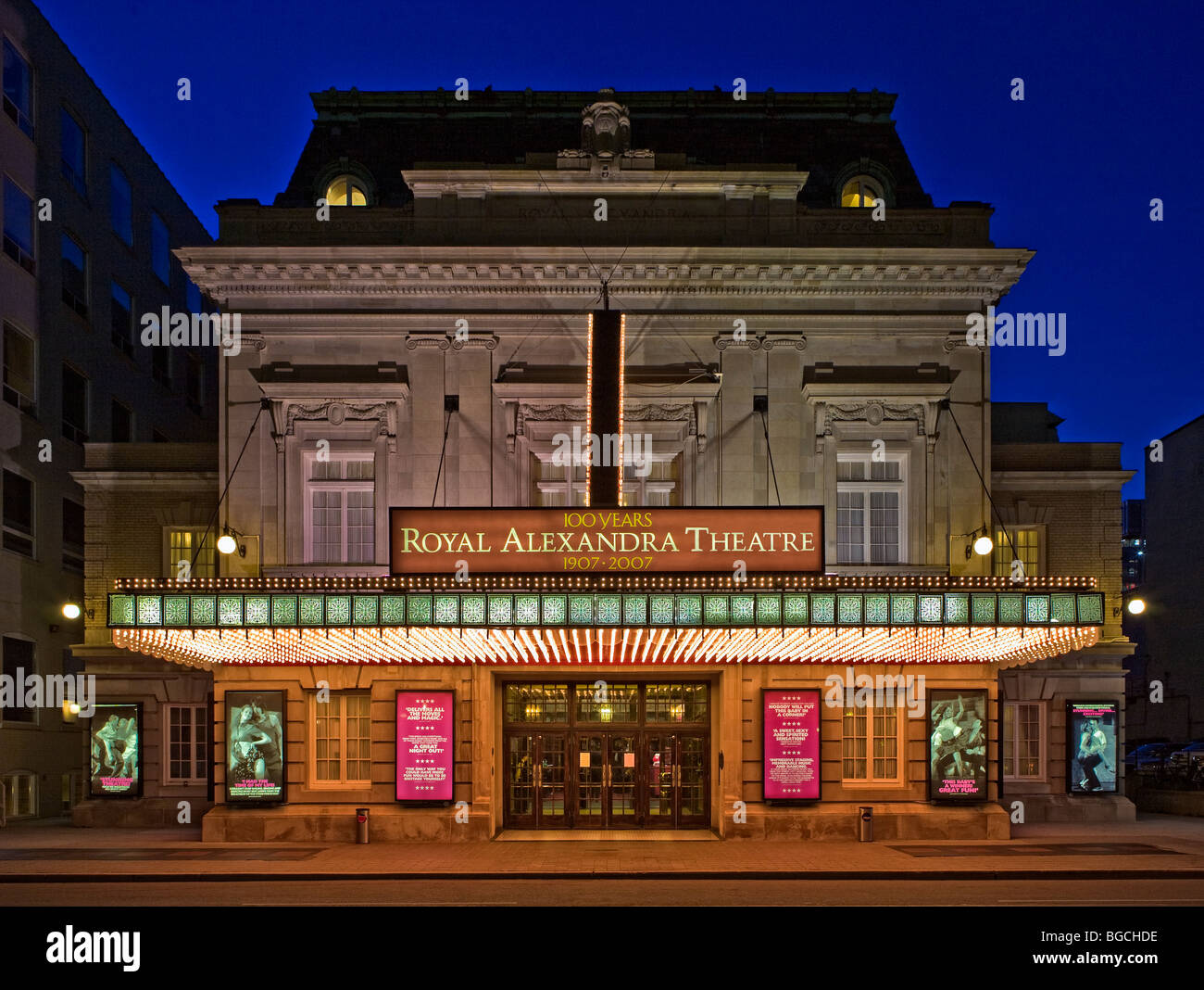 Vista frontale della Royal Alexandra Theatre edificio, Toronto, Ontario, Canada Foto Stock