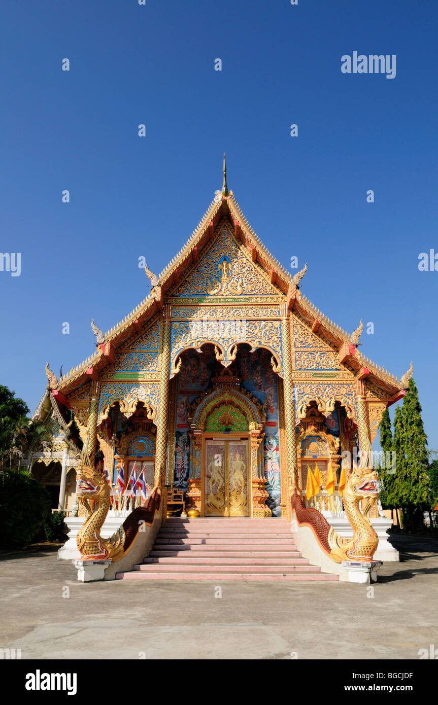 Tailandia Chiang Khong; Wat Luang Foto Stock
