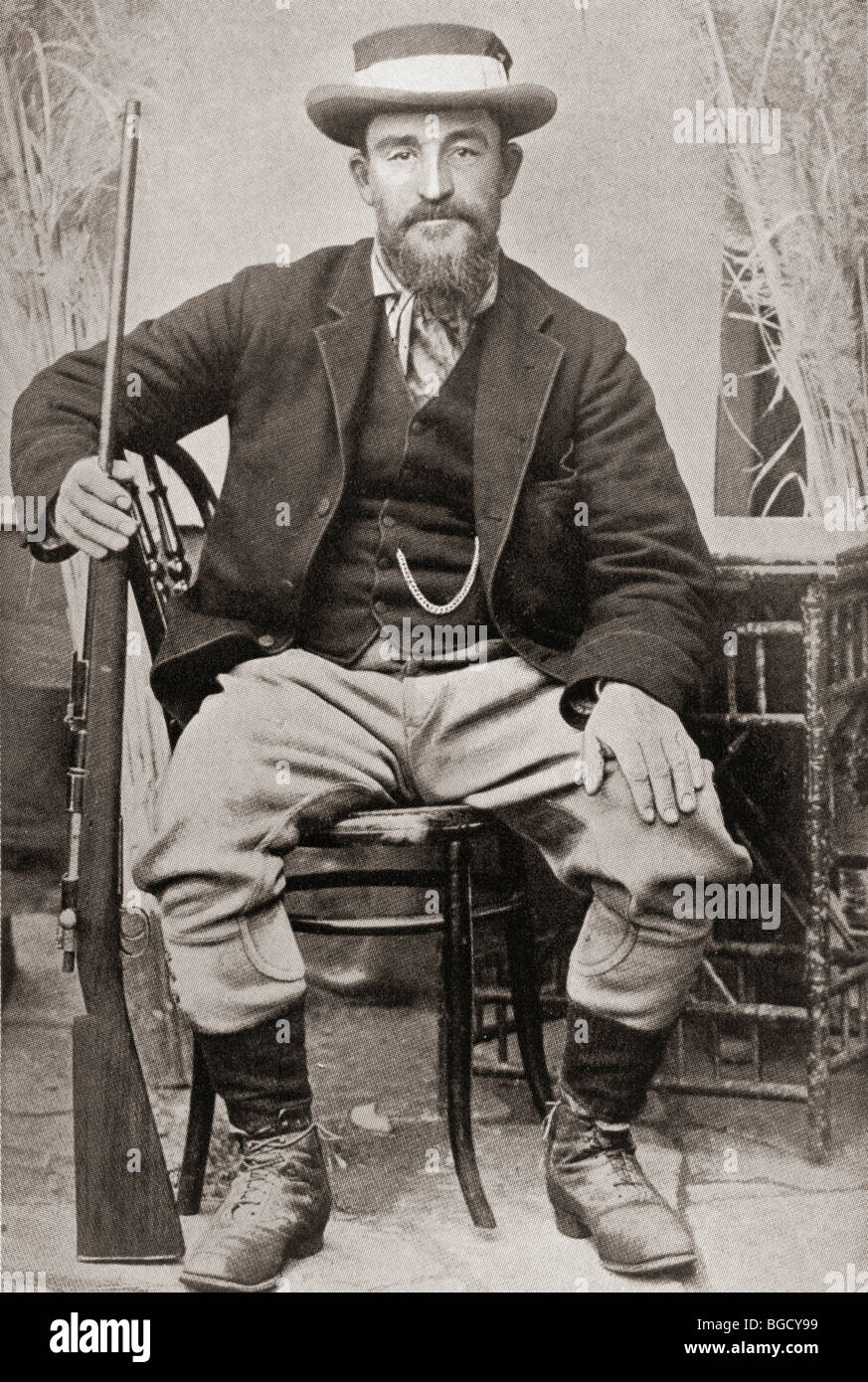Christiaan Rudolf de Wet, 1854 - 1922. Boer generale, leader ribelle e politico. Foto Stock