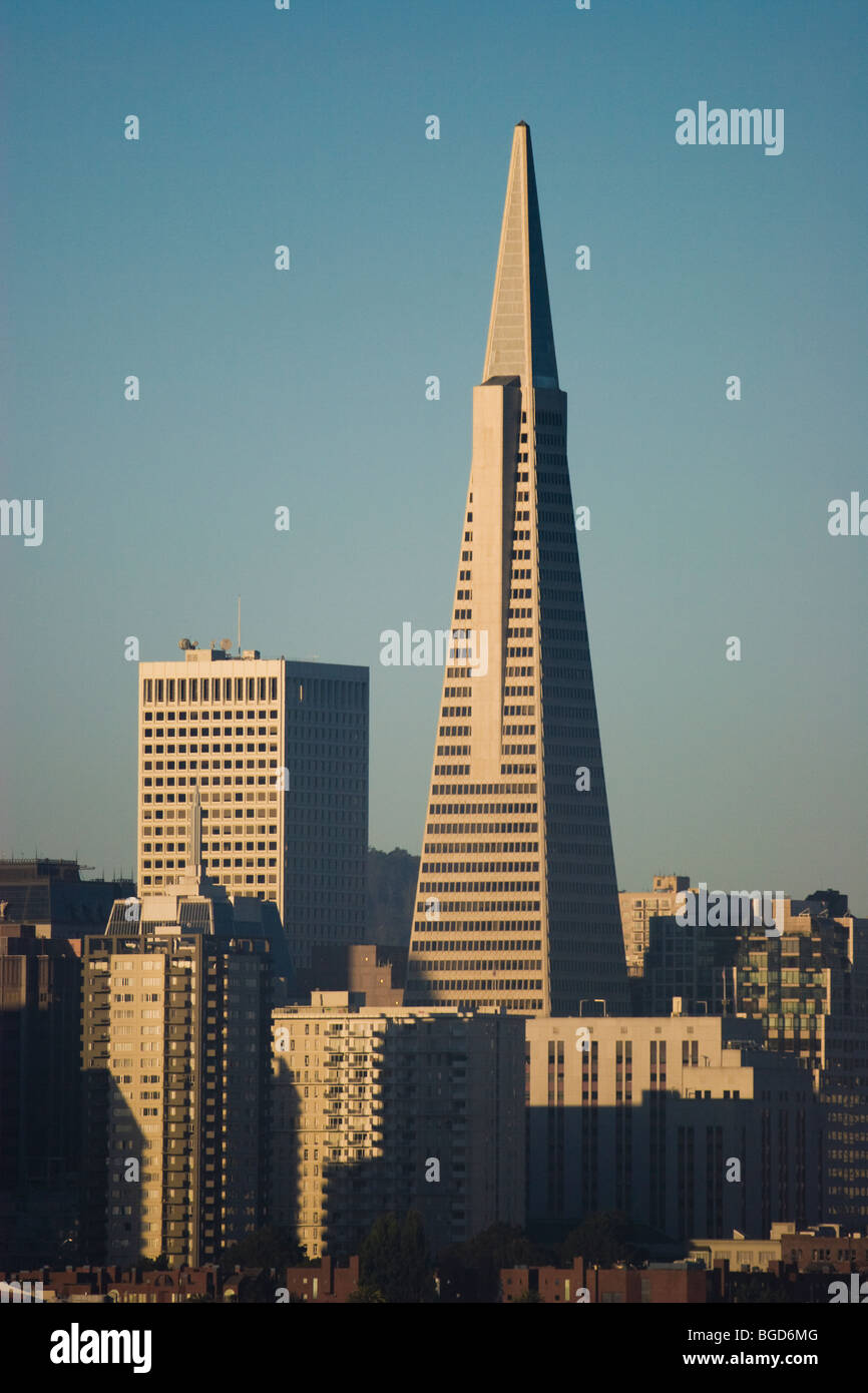 Piramide Transamerica, San Francisco, CA, Stati Uniti d'America Foto Stock